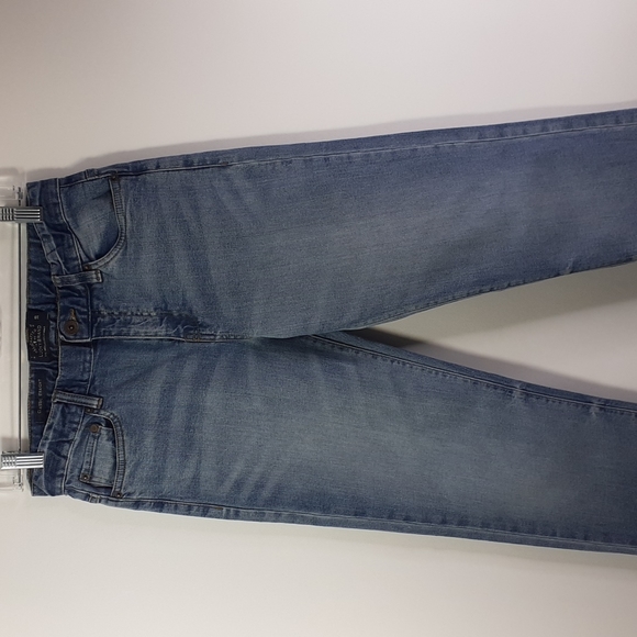Lucky Brand Classic Straight Leg Blue Jeans Adjustable Waist Boy's Size 18 - Picture 5 of 16